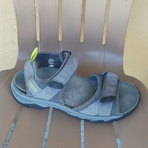 KEEN Gray Sporty Sandals with Adjustable Straps
